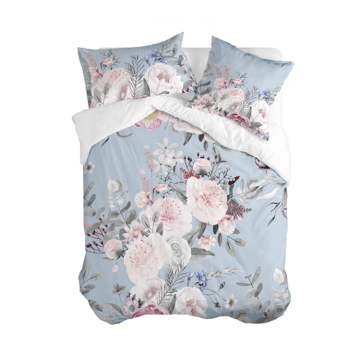 HappyFriday Duvet Cover Soft bouquet Multicolor 240 x 220 cm