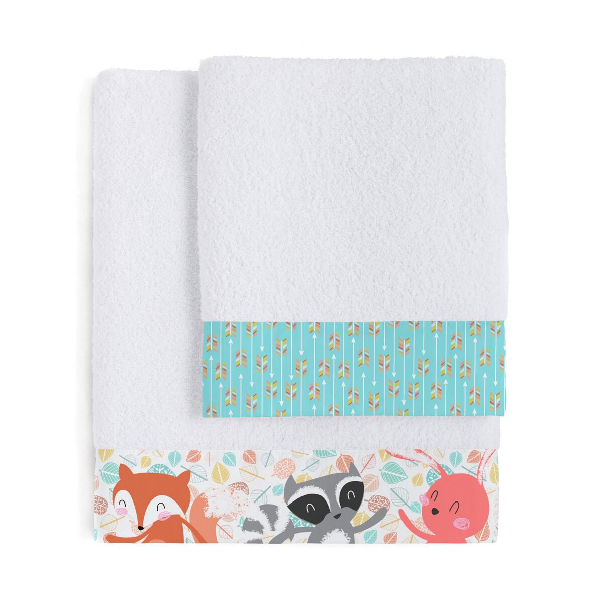 Moshi Fantasy HappyFriday Towel Set Multicolour 2 Pieces