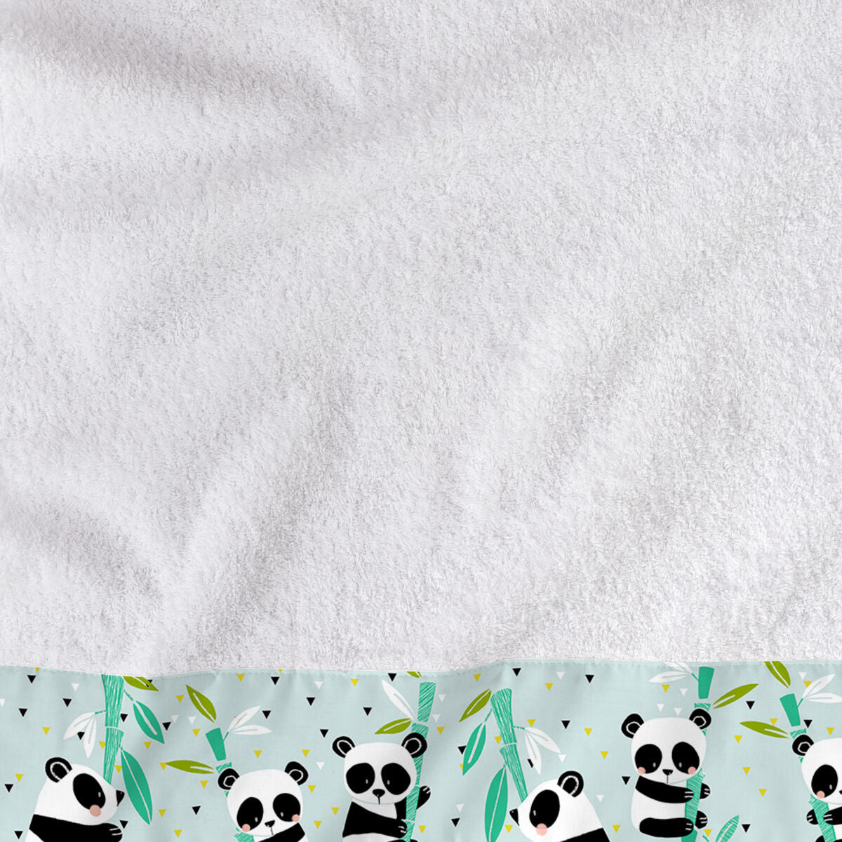 Moshi HappyFriday Towel Set Moshi Panda Garden Blue 2 Pieces