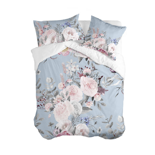 HappyFriday Duvet Cover Soft bouquet Multicolor 180 x 220 cm