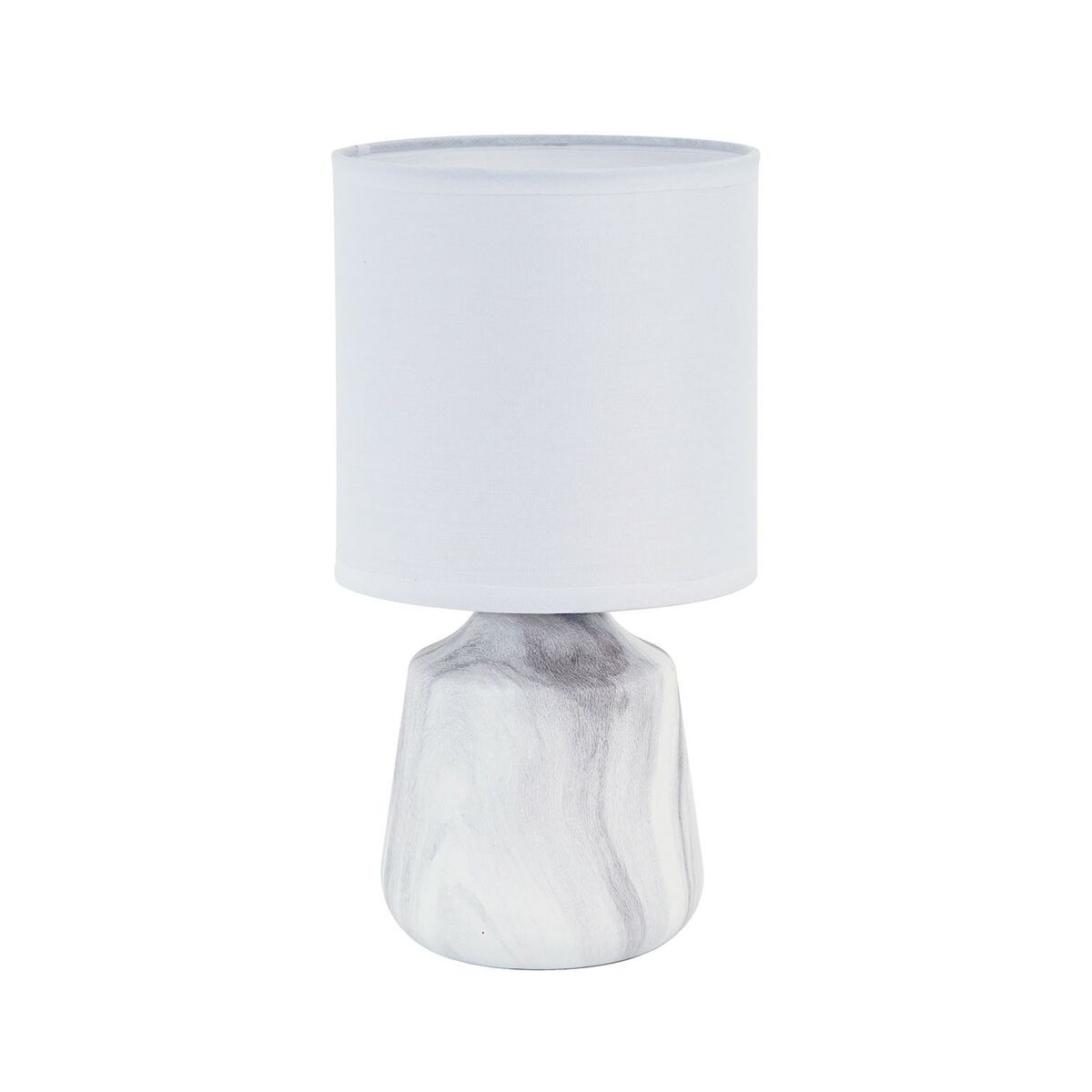 Versa Table Lamp White Ceramic 24.5 x 12.5 x 24.5 cm