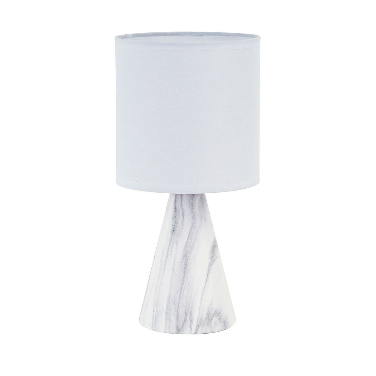 Versa Table Lamp White Ceramic 12.5 x 24.5 x 12.5 cm