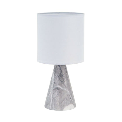 Versa Table Lamp Black Ceramic 12.5 x 25.5 x 12.5 cm