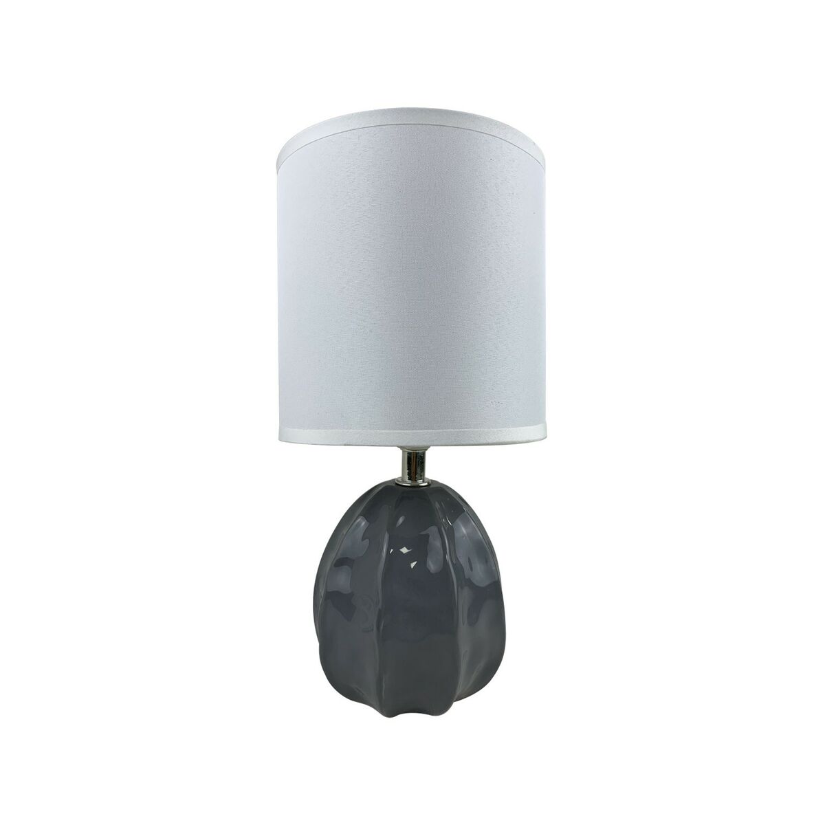 Versa Mery Table Lamp 25 W Grey Ceramic 14 x 27 x 11 cm