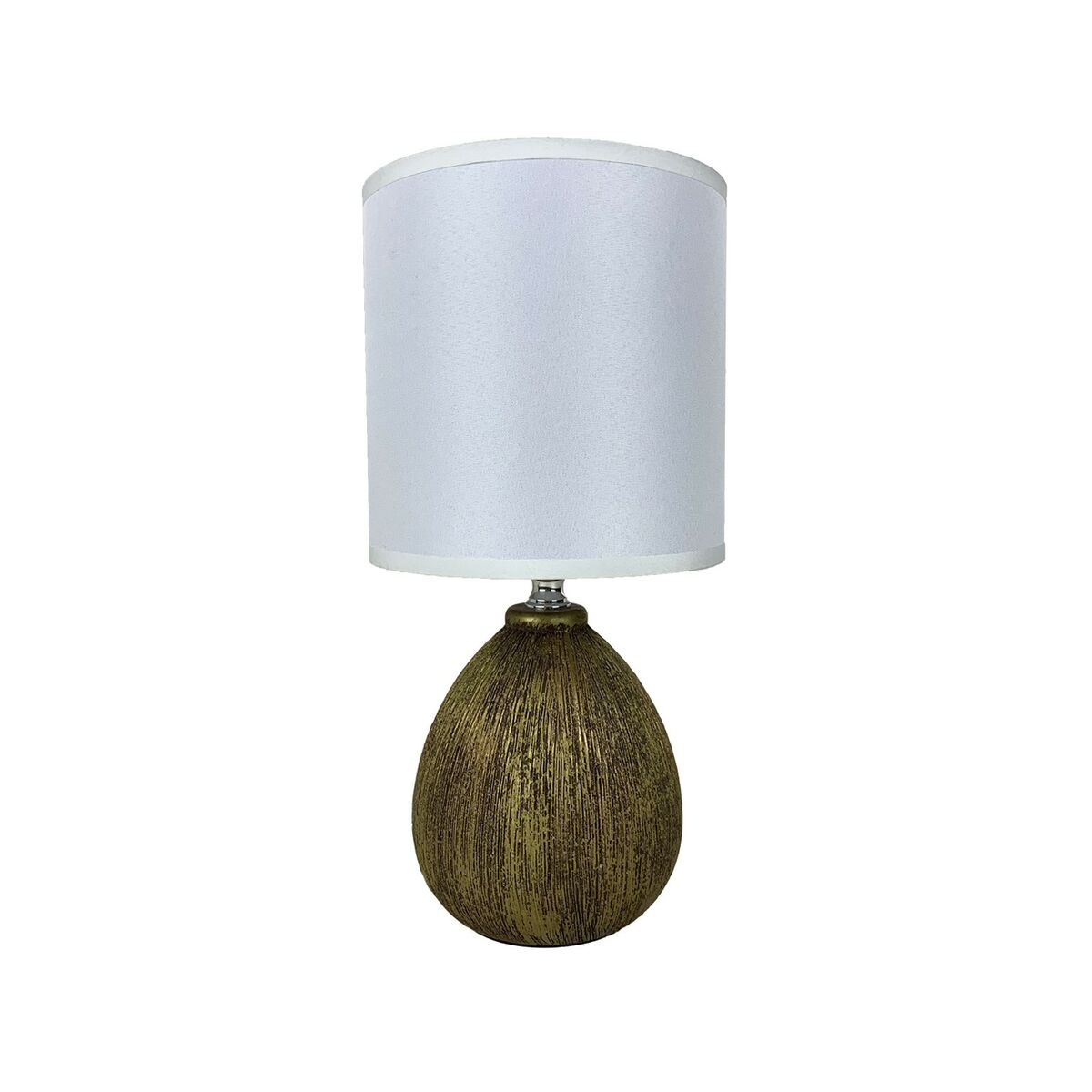 Versa Lua Table Lamp 25 W Brown Ceramic 11 x 28 x 11 cm