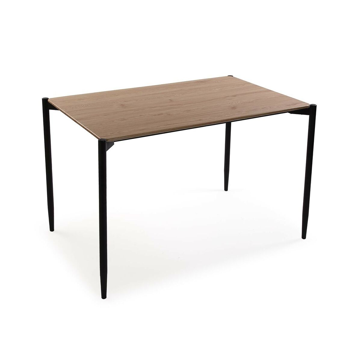 Conjunto de Mesa con 4 Sillas Versa PVC Metal Madera MDF 70 x 75 x 110 cm