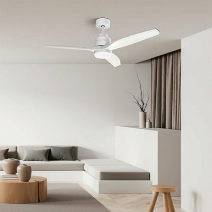 Ceiling Fan with Light UFESA Nepal White 40 W Ø132 cm