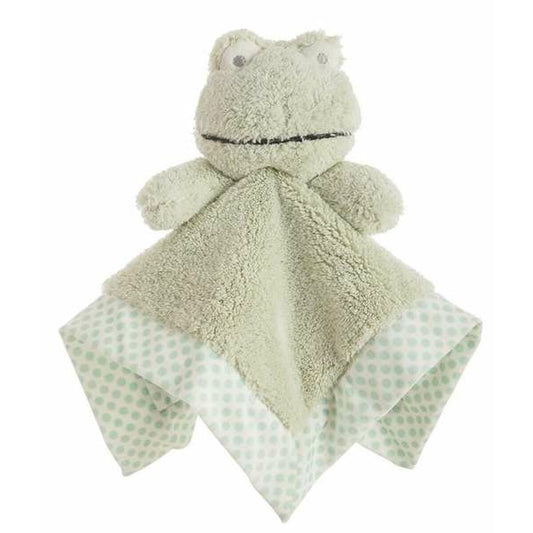 Doudou    doble capa 30 x 30 cm Lunares Verde