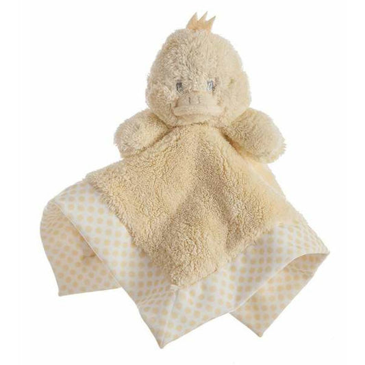 Double layer doudou 30 x 30 cm Yellow Polka Dots