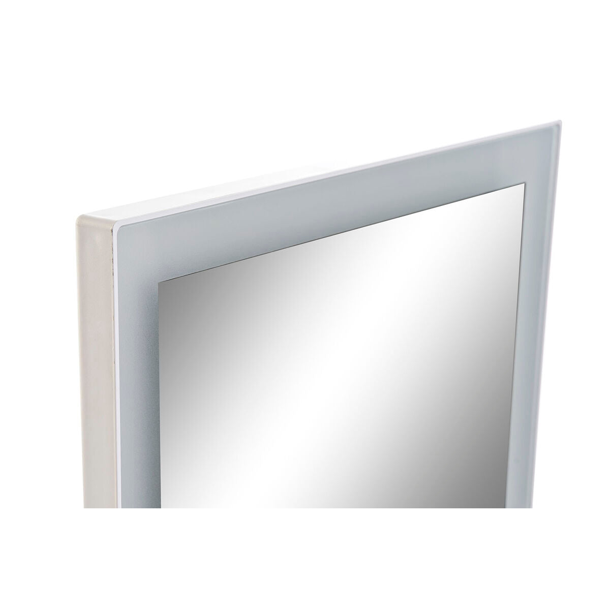 DKD Home Decor LED Touch Table Mirror Metal (Refurbished A)