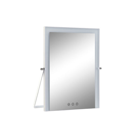 DKD Home Decor LED Touch Table Mirror Metal (Refurbished A)