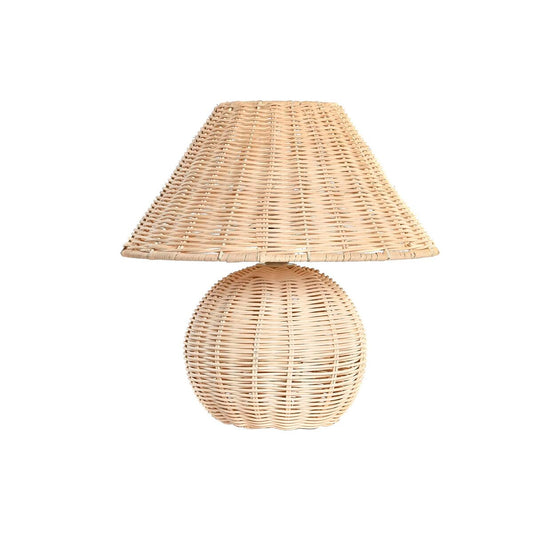 DKD Home Decor Natural Rattan Table Lamp 220 V 50 W Alpine (30 x 30 x 31 cm)