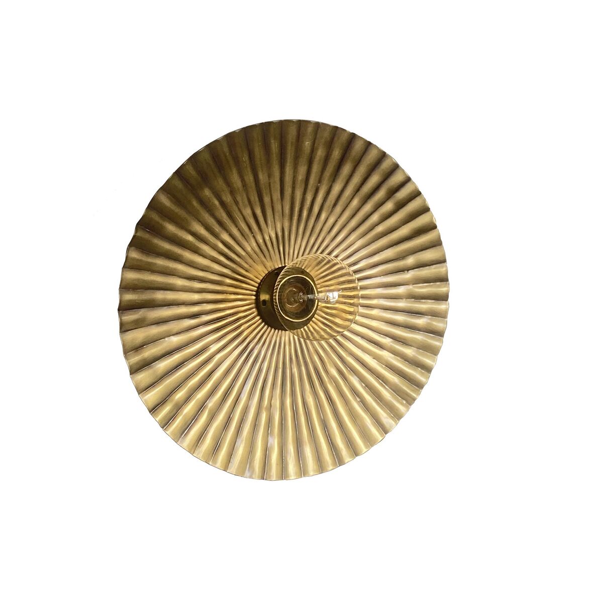 DKD Home Decor Gold Modern Iron Wall Lamp (45 x 8 x 45 cm)