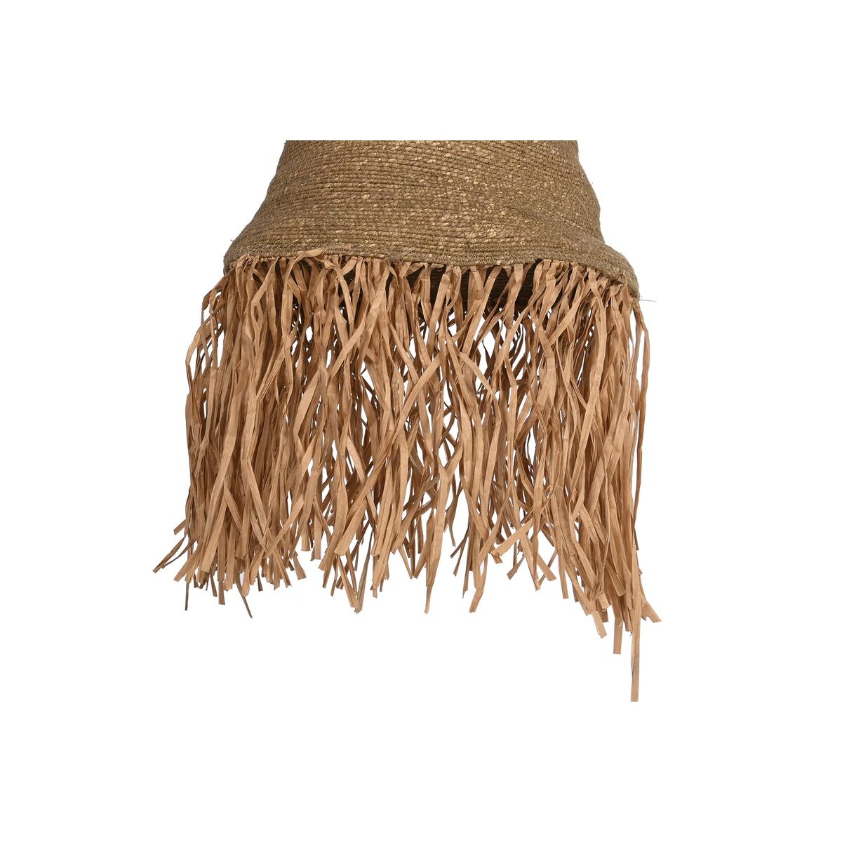 Lámpara de Techo DKD Home Decor Natural Hierro 50 W Jute (44 x 44 x 67 cm)