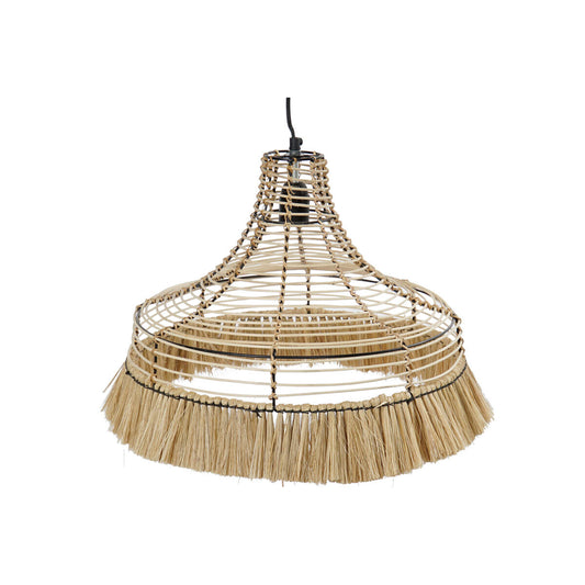 Lámpara de Techo DKD Home Decor Natural Metal 40 W Jute (45 x 45 x 36 cm)