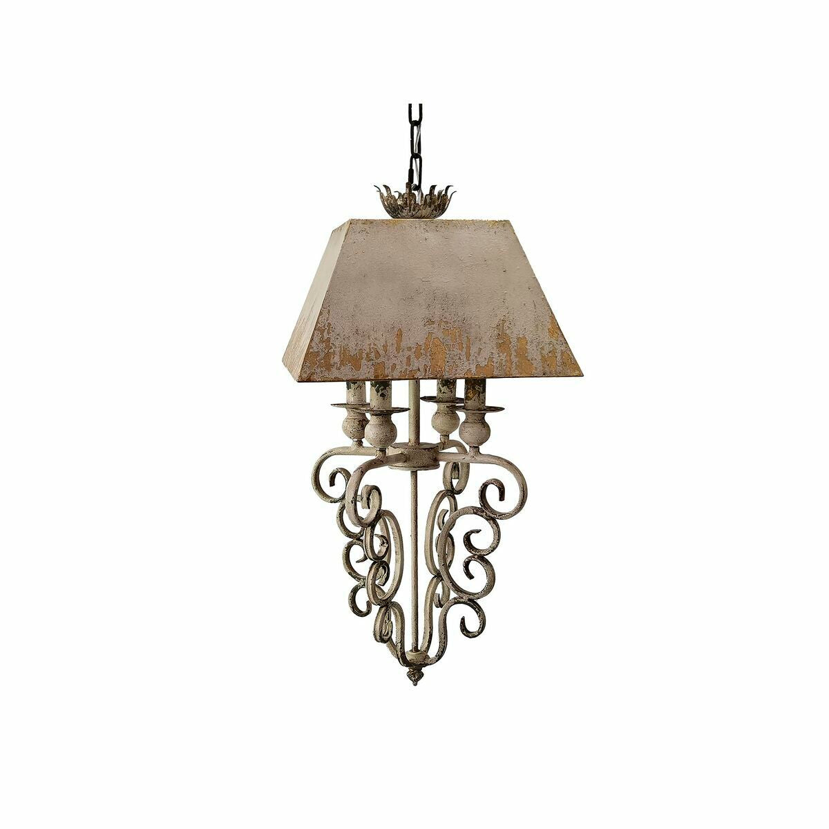 DKD Home Decor Neoclassical Metal Ceiling Lamp (37.5 x 37.5 x 73.5 cm)