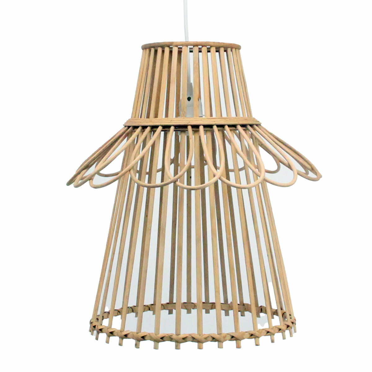 DKD Home Decor Brown Ceiling Lamp 50 W 40 x 40 x 46 cm