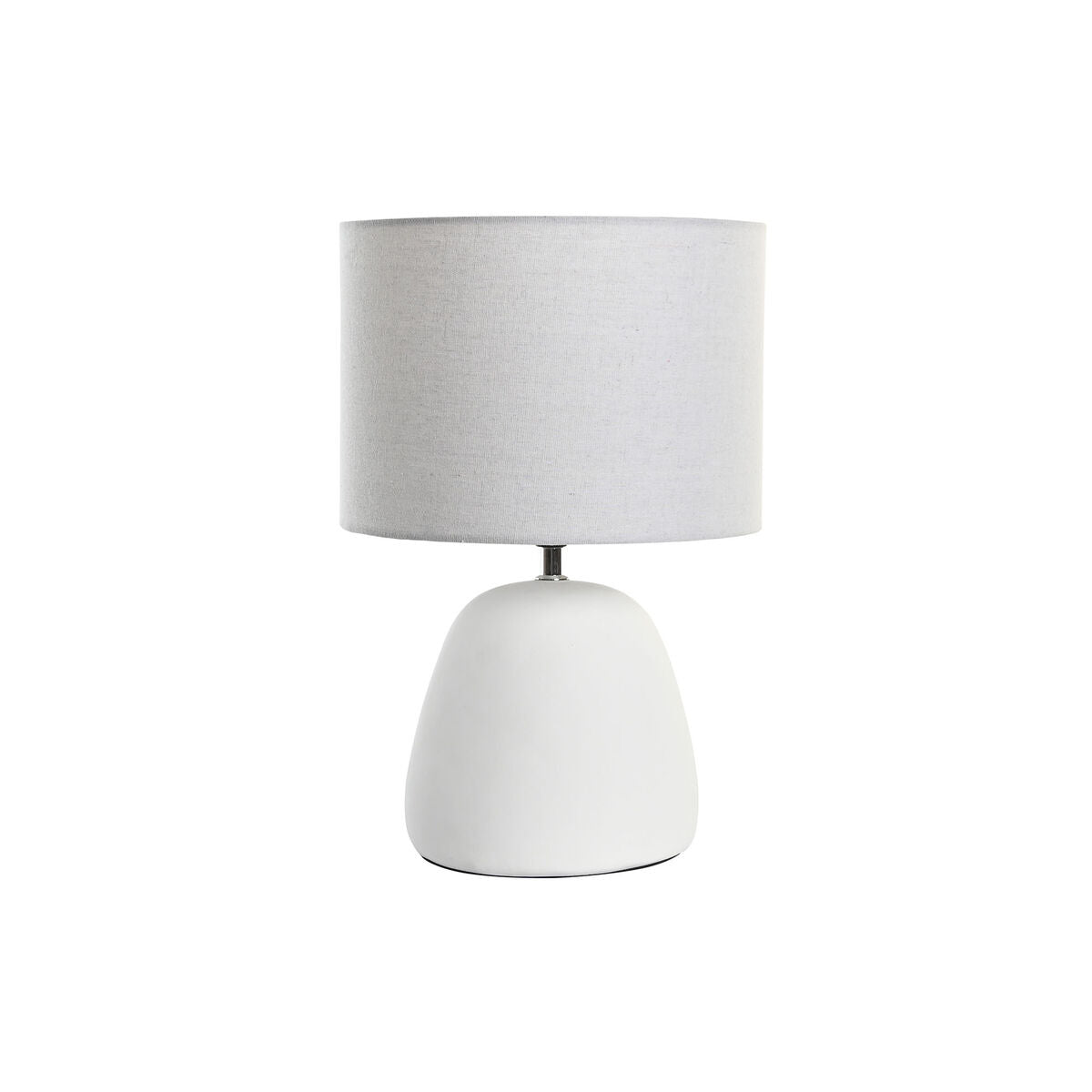 DKD Home Decor Table Lamp Gold White Stoneware 220 V 50 W (28 x 28 x 42 cm)