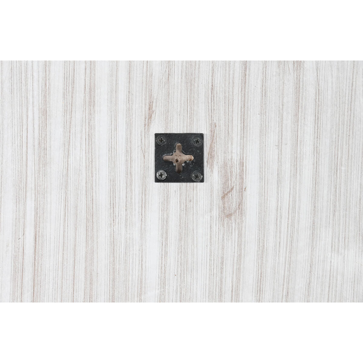 Espejo de pared DKD Home Decor 120 x 2,5 x 120 cm Cristal Natural Blanco Indio Madera MDF Decapé