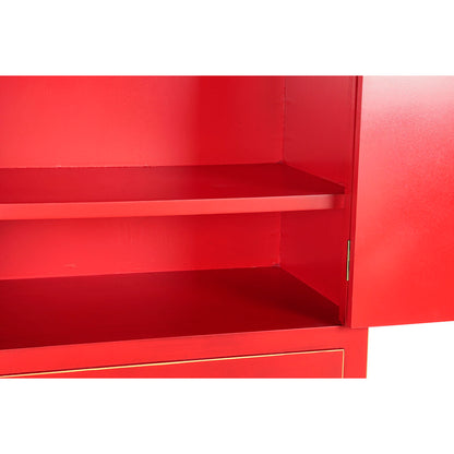 Armario DKD Home Decor 85,5 x 50,5 x 186,2 cm Abeto Rojo Madera MDF