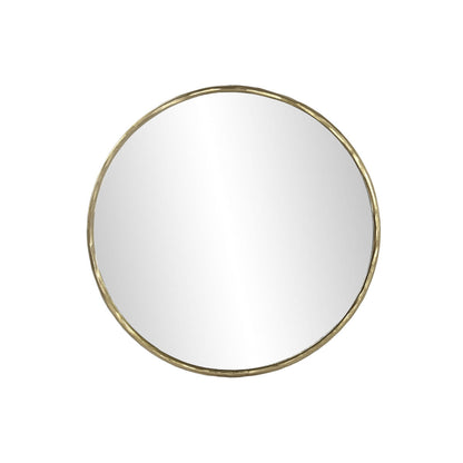 DKD Home Decor Wall Mirror 80 x 2.5 x 80 cm Gold Glass Aluminum