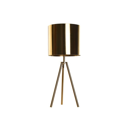 DKD Home Decor Table Lamp Gold Metal 25 x 25 x 56 cm 220 V 50 W 25 x 25 x 60 cm