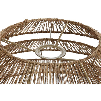 Pantalla de Lámpara DKD Home Decor Natural Yute Jute 50 x 50 x 30 cm