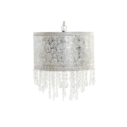 DKD Home Decor Silver Metal Ceiling Lamp