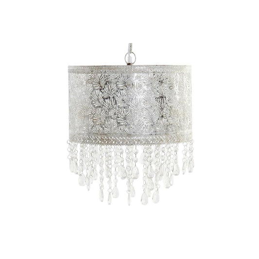 DKD Home Decor Silver Metal Ceiling Lamp