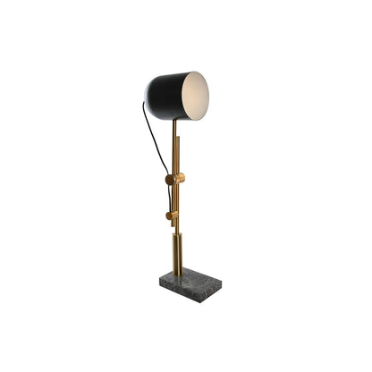 DKD Home Decor Table Lamp Black Grey Gold Metal 60 W 220 V 45 x 45 x 70 cm