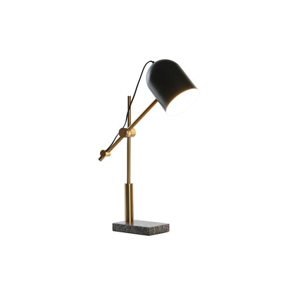 DKD Home Decor Table Lamp Black Grey Gold Metal 60 W 220 V 45 x 45 x 70 cm