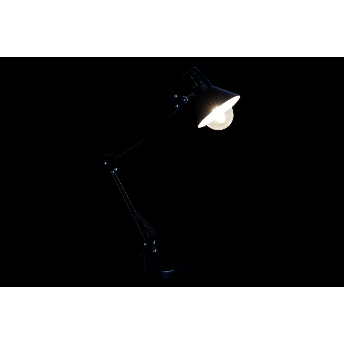 DKD Home Decor Table Lamp 22 x 39 x 69 cm Black Metal 220 V 50 W