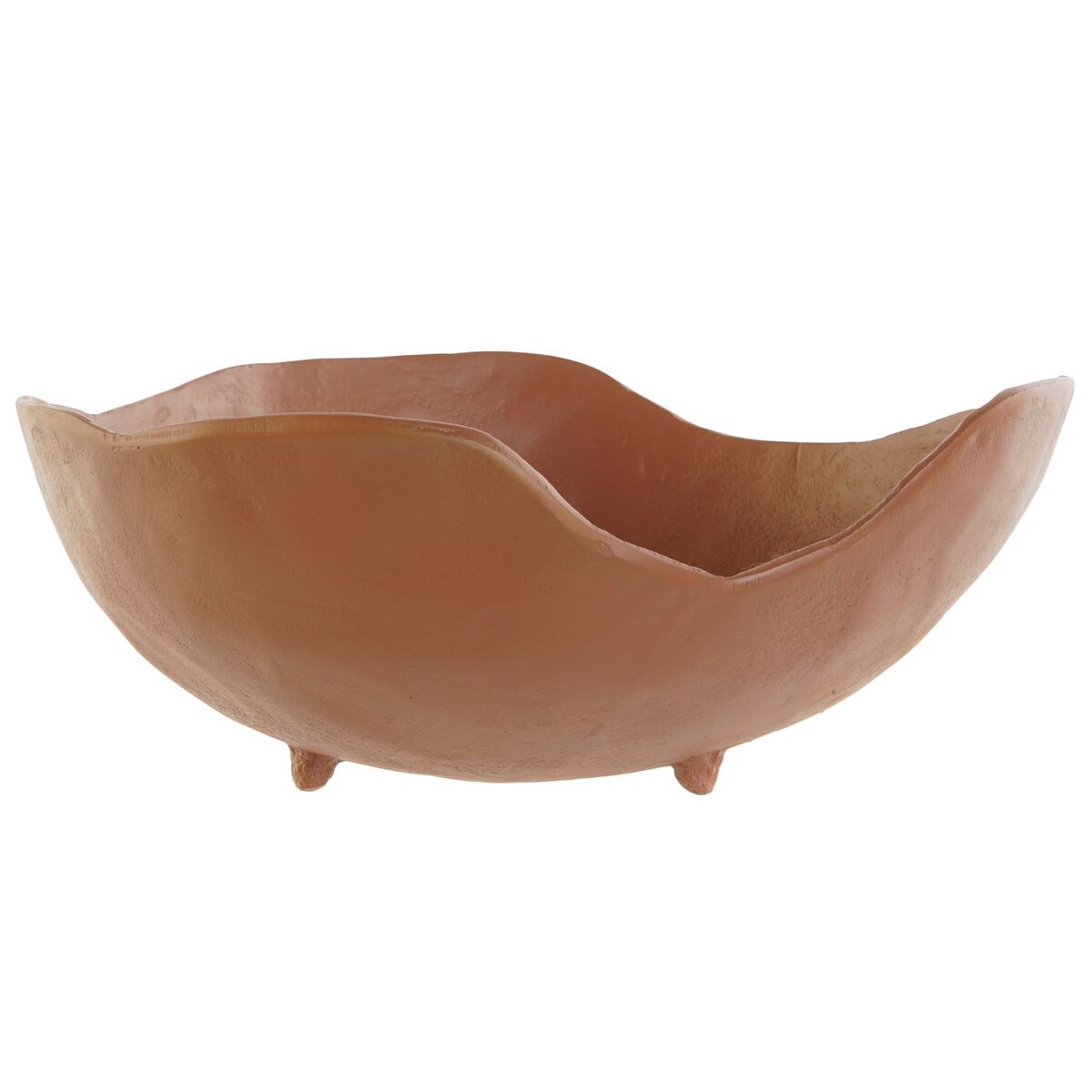 DKD Home Decor Urban Terracotta Beige Centerpiece 27 x 27 x 11 cm (2 Units)