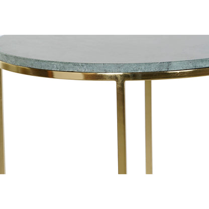 Set of 2 DKD Home Decor tables Green Gold 46 x 46 x 58 cm