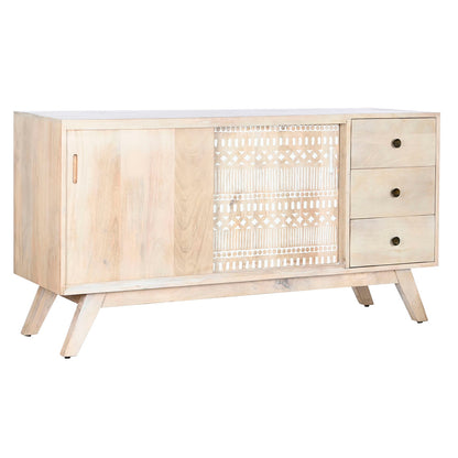 Aparador DKD Home Decor Blanco Natural Madera de mango 145 x 42 x 75 cm