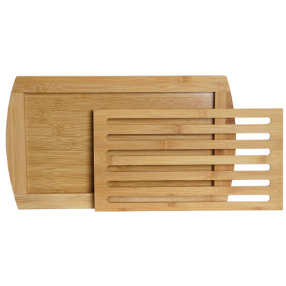 Tabla de cortar DKD Home Decor Natural Bambú 36 x 21 x 2 cm