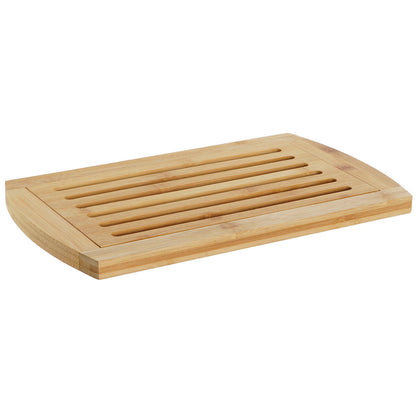 Tabla de cortar DKD Home Decor Natural Bambú 36 x 21 x 2 cm