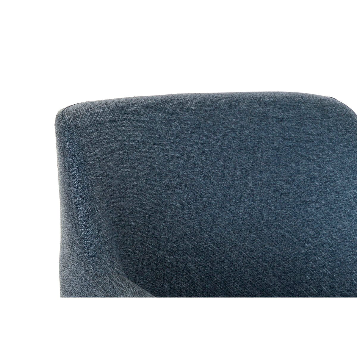 Sillón DKD Home Decor Azul Negro Metal 66 x 62 x 75 cm