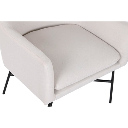 Sillón DKD Home Decor Beige Metal 66 x 62 x 75 cm