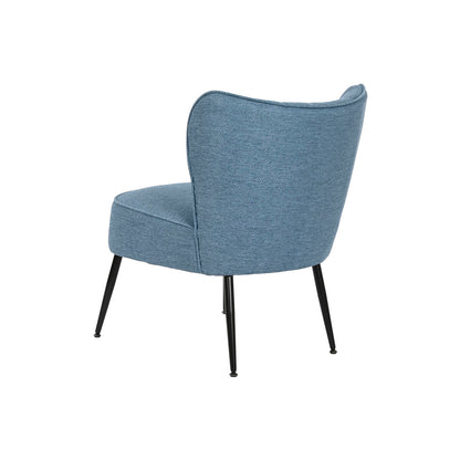 DKD Home Decor Armchair Blue Metal 55 x 64 x 72.5 cm