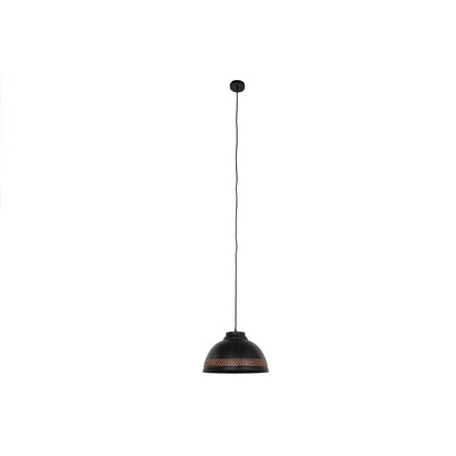 DKD Home Decor Ceiling Lamp Brown Black Cream Metal 50 W 39 x 39 x 22 cm (2 Units)