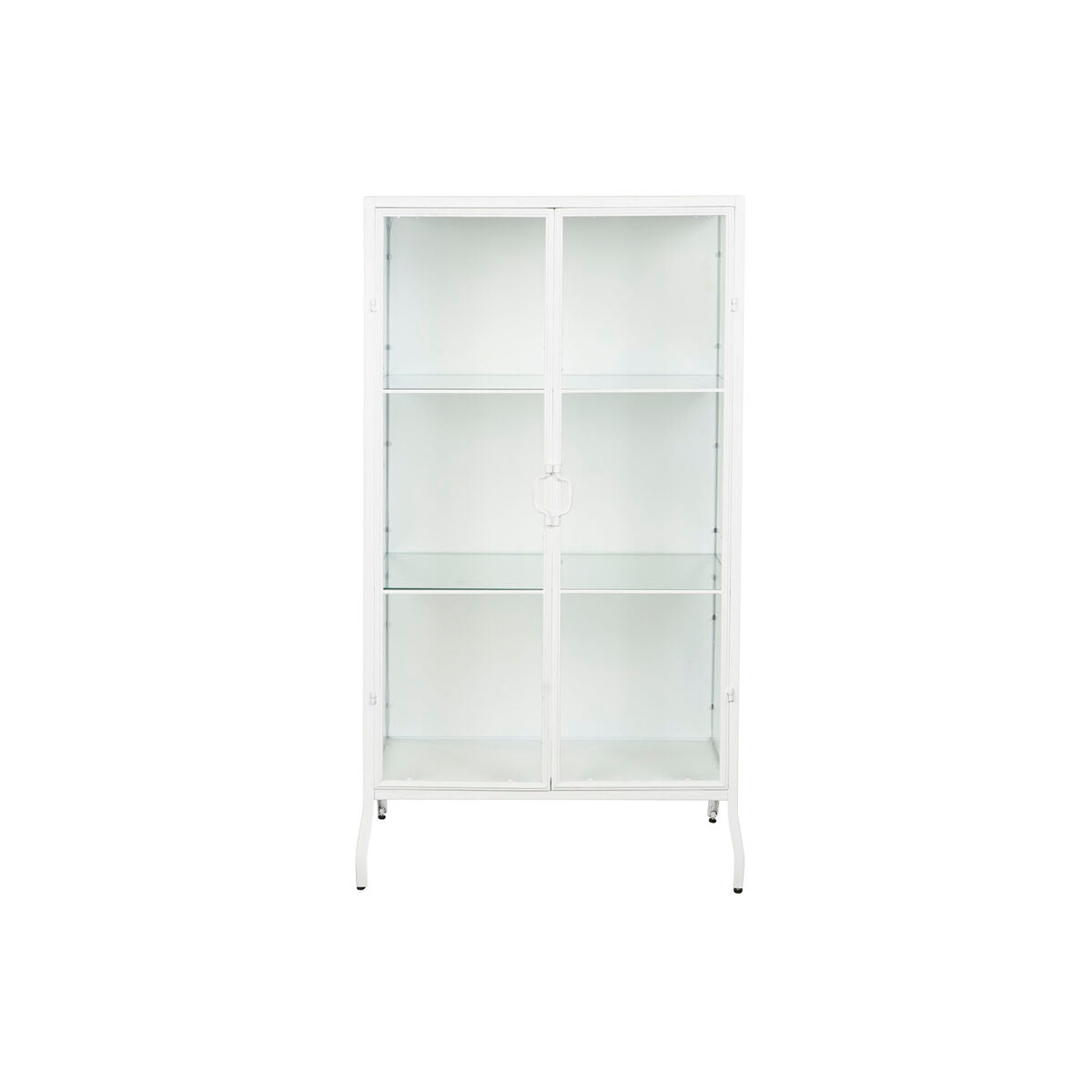 DKD Home Decor Metal Glass Display Case 75 x 48 x 132 cm