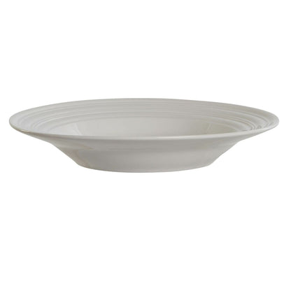 DKD Home Decor Deep Plate White Porcelain 20 x 20 x 3 cm