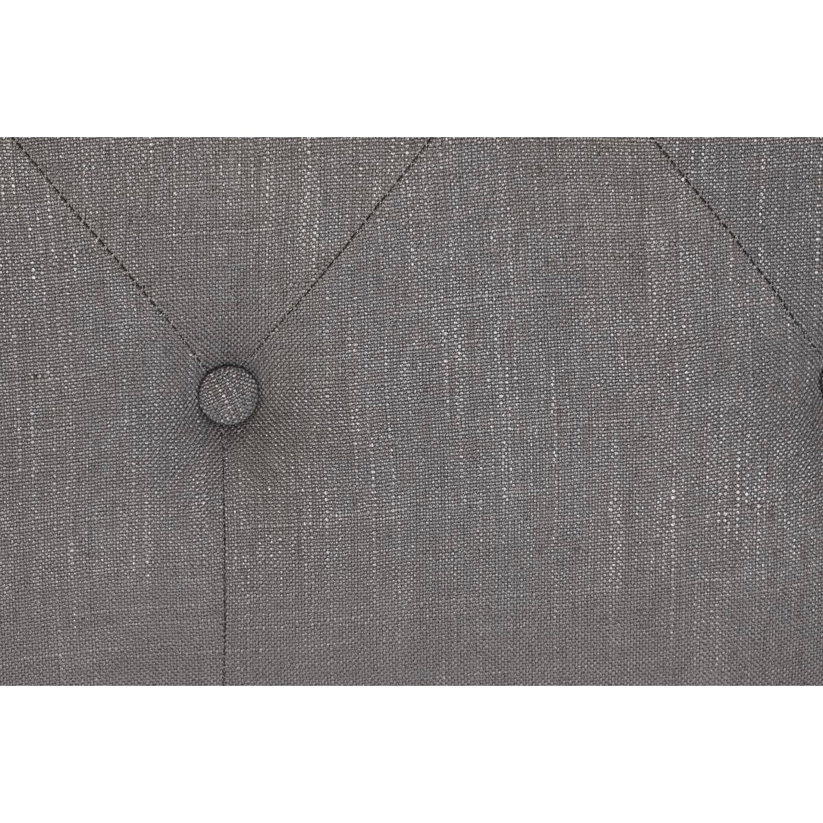 Cabecero de Cama DKD Home Decor Gris oscuro Madera de caucho 160 x 10 x 120 cm