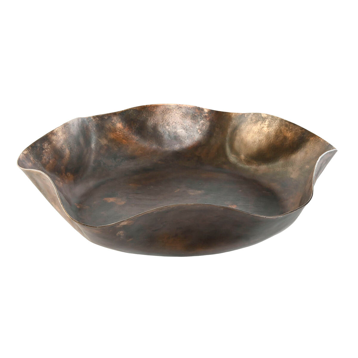 Centro de Mesa DKD Home Decor Bronce Dorado Acabado envejecido 47 x 47 x 7 cm