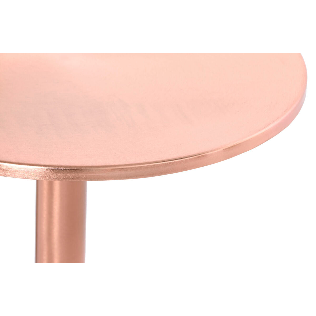 Set of 2 Home ESPRIT tables Golden Copper 46 x 46 x 51 cm