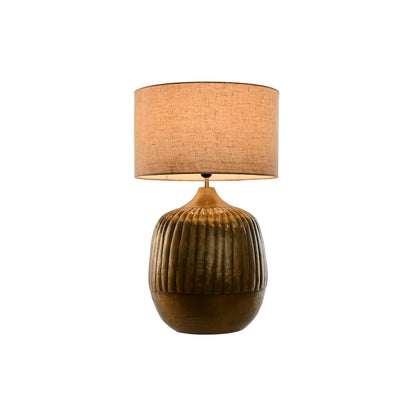 Home ESPRIT table lamp Bronze Aluminum 50 W 220 V 42 x 42 x 70 cm