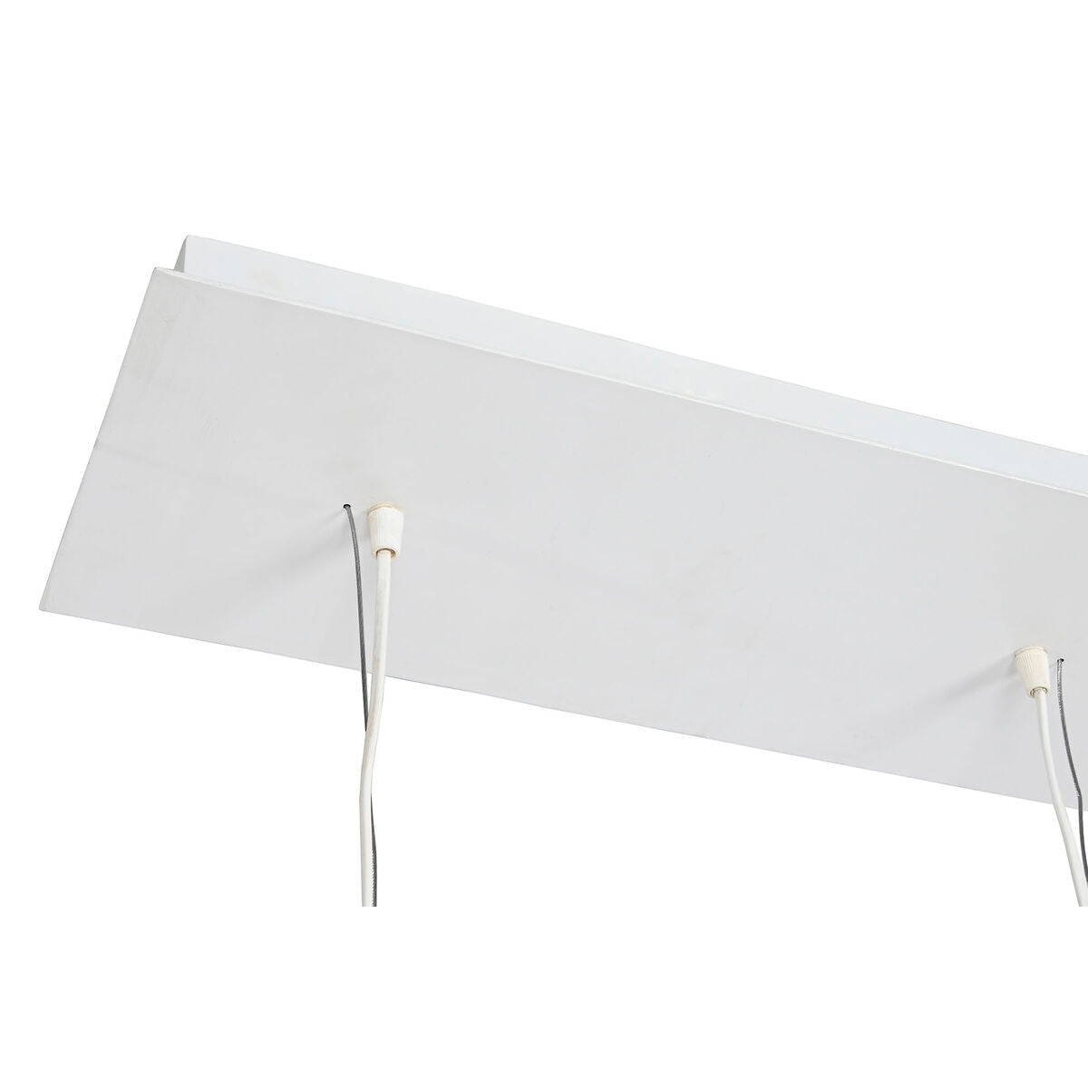 Home ESPRIT Ceiling Lamp Natural White Eucalyptus Wood 50 W 20 x 20 x 40 cm