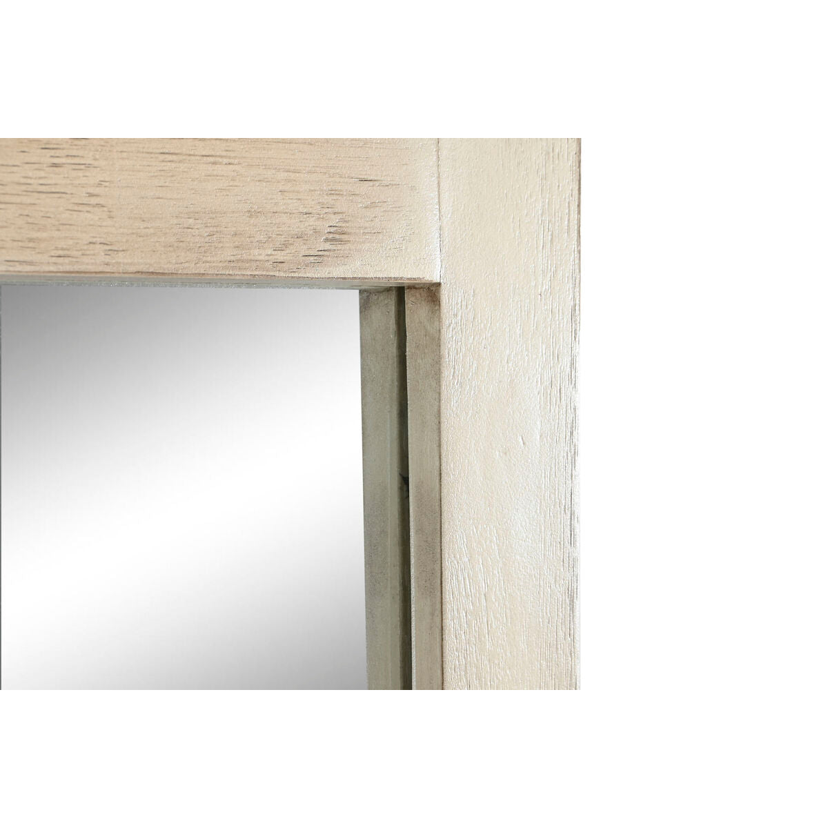 Espejo de pared Home ESPRIT Natural Acacia Tropical 92 x 2 x 100 cm