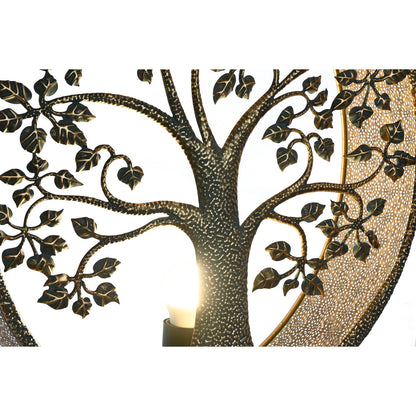 Home ESPRIT Wall Lamp Gold Metal 50 W Tree 220 V 50 x 13 x 50 cm